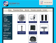 Tablet Screenshot of elcomp.ro